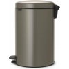 Odpadkový kôš s pedálom NewIcon 20 l platinový Odpadkový kôš s pedálom NewIcon 20 l platinový