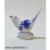 Cibulák vtáčik II, 9 cm originálny cibulák český porcelán Dubí cibuľový vzor, Cibulák vtáčik II, 9 cm originálny cibulák český porcelán Dubí cibuľový vzor,