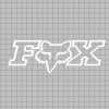 nálepka Fox Fhead X TDC 150 mm nálepka Fox Fhead X TDC 150 mm