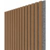 Wall Concept akustický panel Dub zimný, sivý filc + MDF, 2750 x 604 x 21 mm 1,66m²
