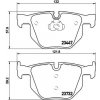 BREMBO Sada brzdových platničiek kotúčovej brzdy P06056 BREMBO Sada brzdových platničiek kotúčovej brzdy P06056