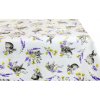 Mondo Italia Veľkonočný bavlnený obrus Zajačik 120x160 cm Viacfarebná Mondo Italia Veľkonočný bavlnený obrus Zajačik 120x160 cm Viacfarebná