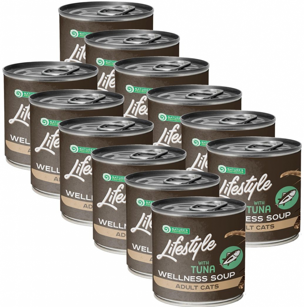 Natures Protection Cat Lifestyle Tuna Soup 12 x 140 ml