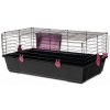 Klietka Small Animals Matěj čierna, výbava fuchsiová 80x46x35cm Klietka Small Animals Matěj čierna, výbava fuchsiová 80x46x35cm
