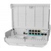 MikroTik CSS610-1Gi-7R-2S+OUT, netPower Lite 7R reverzní PoE switch MikroTik CSS610-1Gi-7R-2S+OUT, netPower Lite 7R reverzní PoE switch