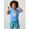 GAP Baby tričko s logom Brannan Bear Modrá 5YRS GAP Baby tričko s logom Brannan Bear Modrá 5YRS