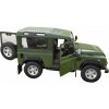 Jamara Land Rover Defender zelený s manuálnymi dverami Jamara Land Rover Defender zelený s manuálnymi dverami