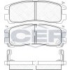 Sada brzdových platničiek kotúčovej brzdy ICER 141192 Sada brzdových platničiek kotúčovej brzdy ICER 141192
