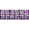 DIMEX | Fototapeta do kuchyne Kovové dlaždice KI-180-078 | 180 x 60 cm | fialová, metalická, šedá + Samolepiace fototapety do kuchyne DIMEX Kovové dlaždice KI-180-078 v rozmere 180 x 60 cm DIMEX | Fototapeta do kuchyne Kovové dlaždice KI-180-078 | 180 x 60 cm | fialová, metalická, šedá + Samolepiace fototapety do kuchyne DIMEX Kovové dlaždice KI-180-078 v rozmere 180 x 60 cm