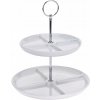Servírovací stojan z porcelánu dvojposchodový Servírovací stojan z porcelánu dvojposchodový