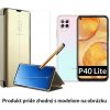 Otváracie Púzdro Luxria Clear View pre Huawei - Zlaté pre Huawei: P40 Lite Otváracie Púzdro Luxria Clear View pre Huawei - Zlaté pre Huawei: P40 Lite