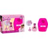 Barbie Gift Set toaletná voda 50 ml + lak na nechty 3,5 ml + nálepky na nechty 1 ks + sušička nechtov 1 ks Barbie Gift Set toaletná voda 50 ml + lak na nechty 3,5 ml + nálepky na nechty 1 ks + sušička nechtov 1 ks