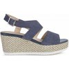 Dámske sandále Geox, D LIPARI tmavo modrá,béžová 36 Dámske sandále Geox, D LIPARI tmavo modrá,béžová 36