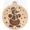 Libelula Drevená vianočná ozdoba s vianočným motívom 9 Farba: Hnedá Libelula Drevená vianočná ozdoba s vianočným motívom 9 Farba: Hnedá