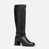 Čierne dámske čižmy Geox Walk Pleasure 55 39 Čierne dámske čižmy Geox Walk Pleasure 55 39