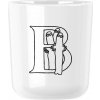 Plastový pohár MOOMIN ABC 200 ml, písmeno B, biela, RIG-TIG Plastový pohár MOOMIN ABC 200 ml, písmeno B, biela, RIG-TIG