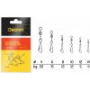 Delphin Rollings swivel with Hooked snap BN veľ.12 Delphin Rollings swivel with Hooked snap BN veľ.12