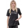 Perlička® Zdravotnícka košeľa LORA SATTÉ Čierna Veľkosť: 46, Farba: Čierna Perlička® Zdravotnícka košeľa LORA SATTÉ Čierna Veľkosť: 46, Farba: Čierna