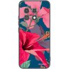 Picasee silikónový čierny obal pre OnePlus 11 5G - Hibiscus Picasee silikónový čierny obal pre OnePlus 11 5G - Hibiscus