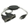 MANHATTAN převodník z USB na 2x sériový port (USB AM/DB9M(2), RS232) 174947 MANHATTAN převodník z USB na 2x sériový port (USB AM/DB9M(2), RS232) 174947