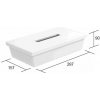 GOLLINUCCI Box na papierové vreckovky biela 10900302