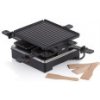 Raclette/Grill Ženeva liaty hliník čierny 4 osoby 21,5x21,5x12,0cm Raclette/Grill Ženeva liaty hliník čierny 4 osoby 21,5x21,5x12,0cm
