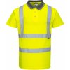 Portwest S477 HI-VIS Reflexná polokošeľa Fluorescenčno žltá XS