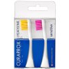 CURAPROX Hydrosonická náhradná hlavica PRO sensitive - žltá/ružová CURAPROX Hydrosonická náhradná hlavica PRO sensitive - žltá/ružová