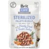 Kapsička pre mačky Brit Care Hearty Duck&Tender Turkey Jelly for Sterilized 85 g Kapsička pre mačky Brit Care Hearty Duck&Tender Turkey Jelly for Sterilized 85 g