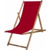Springos Plážová stolička DC0012 bordová