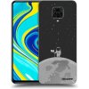 Picasee silikónový čierny obal pre Xiaomi Redmi Note 9 Pro - Astronaut Picasee silikónový čierny obal pre Xiaomi Redmi Note 9 Pro - Astronaut