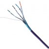 BELDEN F/FTP Cat.6A LSOH, plášť fialový 100m 1139 BELDEN F/FTP Cat.6A LSOH, plášť fialový 100m 1139