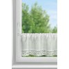 Takoy Vitrážová záclona VINCE z látky s prevahou bavlny zdobená čipkou 150 x 30 cm-HF-373038 | 150 x 30 cm Takoy Vitrážová záclona VINCE z látky s prevahou bavlny zdobená čipkou 150 x 30 cm-HF-373038 | 150 x 30 cm