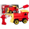 Lean Toys RC Lokomotíva s náradím červená Lean Toys RC Lokomotíva s náradím červená