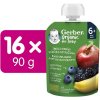 Gerber Organic kapsička jablko banán čučoriedka a černica 16 x 90 g Gerber Organic kapsička jablko banán čučoriedka a černica 16 x 90 g