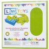 L-W Toys Veľká podložka na stavanie 50x50 bodov limetková