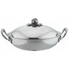 RUFFONI - nerezová panvica wok s pokrievkou 30 cm - Opus Prima RUFFONI - nerezová panvica wok s pokrievkou 30 cm - Opus Prima