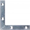 Rohovník 60 x 60 x 10 x 2 mm, pozink, otvory ø 4 mm Rohovník 60 x 60 x 10 x 2 mm, pozink, otvory ø 4 mm