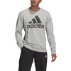 Mikina adidas sivá M BL FT SWT GK9077 Mikina adidas sivá M BL FT SWT GK9077