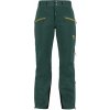 Karpos zimné outdoorové nohavice Marmolada dámske tmavozelené zlatohnedé