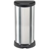 Kôš Curver® DECO BIN 40L, strieborný/čierny, na odpad Kôš Curver® DECO BIN 40L, strieborný/čierny, na odpad