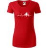 Piano ekg - krídlo - Dámske tričko z organickej bavlny Origin (GOTS) - XS ( Červená ) Piano ekg - krídlo - Dámske tričko z organickej bavlny Origin (GOTS) - XS ( Červená )