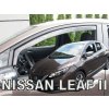 Deflektory na Nissan Leaf, 5-dverová, r.v.: 2017 - Deflektory na Nissan Leaf, 5-dverová, r.v.: 2017 -