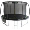 mamido Trampolína LEAN Sport Max 14ft čierno-zelená mamido Trampolína LEAN Sport Max 14ft čierno-zelená