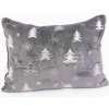 MKLozkoviny.sk Obliečka na vankúš mikroplyš Exclusive 50 × 70 cm - Stromčeky sivé- - MKLozkoviny.sk Obliečka na vankúš mikroplyš Exclusive 50 × 70 cm - Stromčeky sivé- -