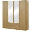 IDEA nábytok Skriňa ESO 4-dverová 11540 buk IDEA nábytok Skriňa ESO 4-dverová 11540 buk