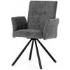 Nábytek PEGAS s.r.o. Jídelní židle, šedá, látka bouclé, DCH-W1117 GREY2 Nábytek PEGAS s.r.o. Jídelní židle, šedá, látka bouclé, DCH-W1117 GREY2