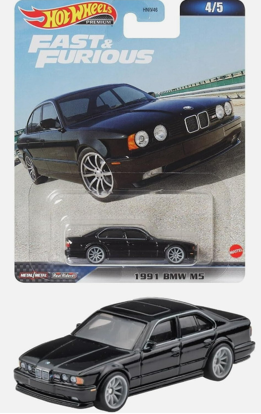 Hot Wheels Premium Fast and Furious 1991 BMW M5