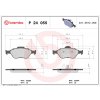 Sada brzdových platničiek, vždy 4 kusy v sade BREMBO P 24 055 (P24055) Sada brzdových platničiek, vždy 4 kusy v sade BREMBO P 24 055 (P24055)