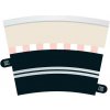 Príslušenstvo SCALEXTRIC C7017 - Single Lane (R3 Curve x 4) (28-C7017) Príslušenstvo SCALEXTRIC C7017 - Single Lane (R3 Curve x 4) (28-C7017)